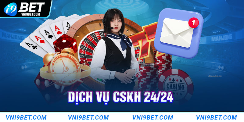 CSKH toàn diện cùng đội ngũ nhân viên chuyên nghiệp tại i9bet