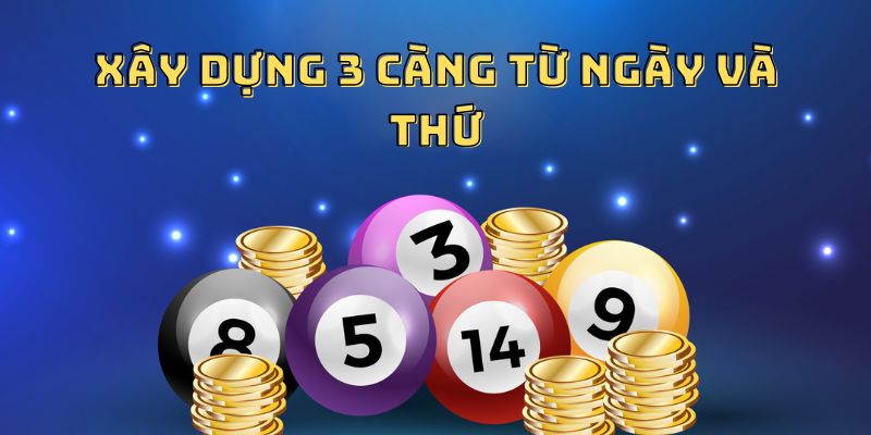 Xây dựng 3 càng từ ngày và thứ